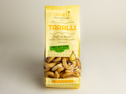 bag of fennel Taralli crackers
