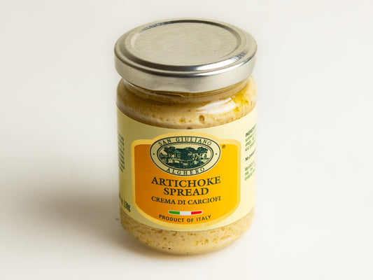 small jar of San Giuliano Artichoke Spread