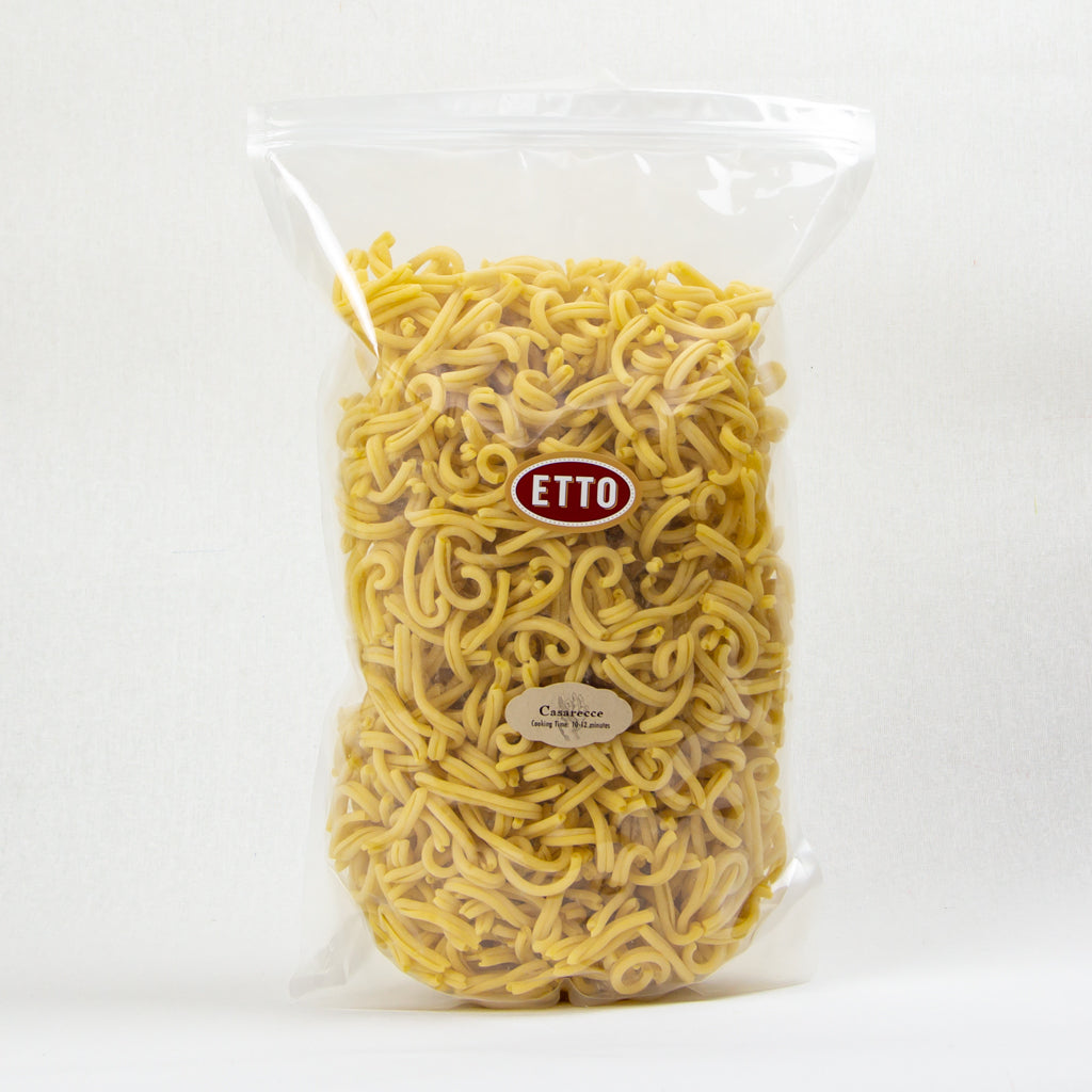 Casarecce Pasta 4.4pound bag